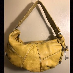 Yellow Fifty Four Fossil Handbag